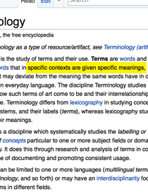 Terminologies can be confusing