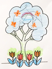 Step 1: Coloring outside and beyond the lines